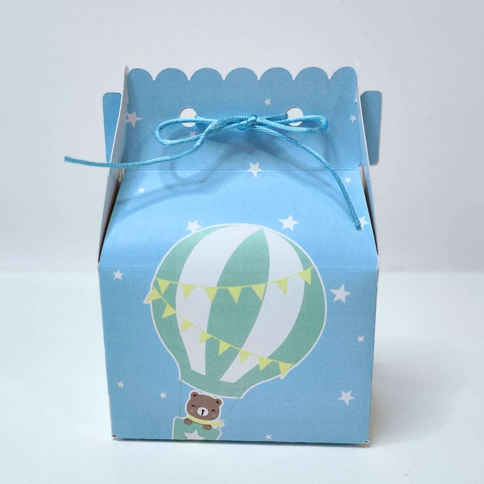 6 Caixas Presente Ursinho no Balão de Ar Quente