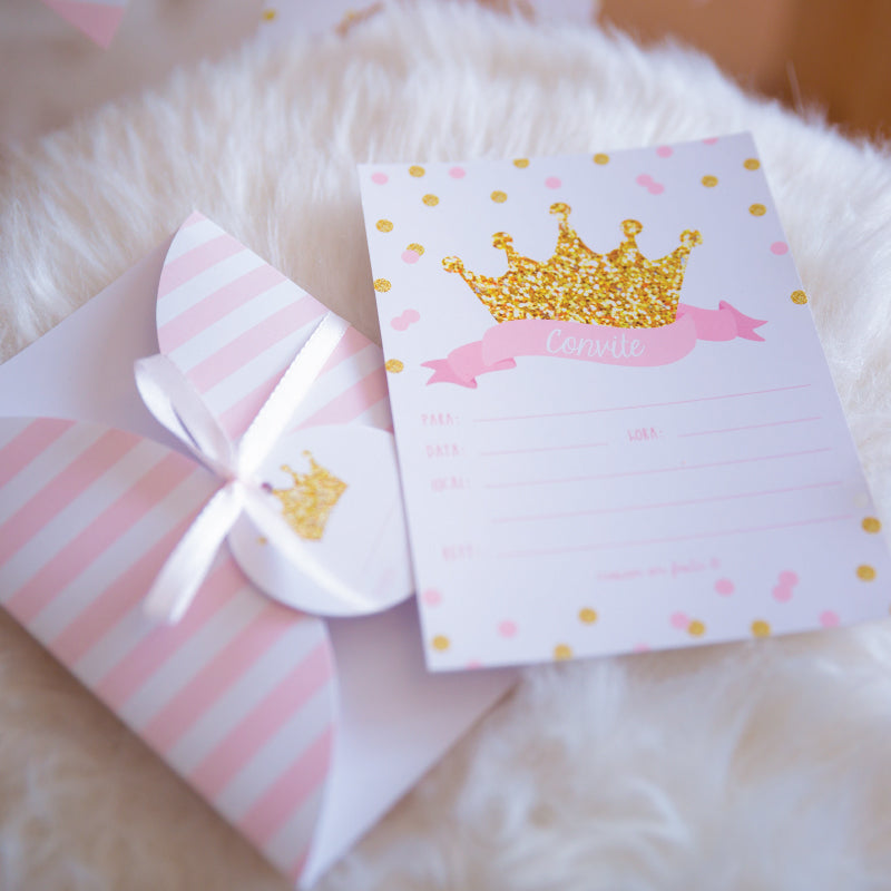 6 Convites | Princesa