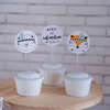12 Cupcake Toppers Tribo